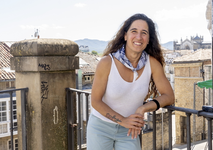 Irati Anda, Gasteizko Alde Zaharrean.