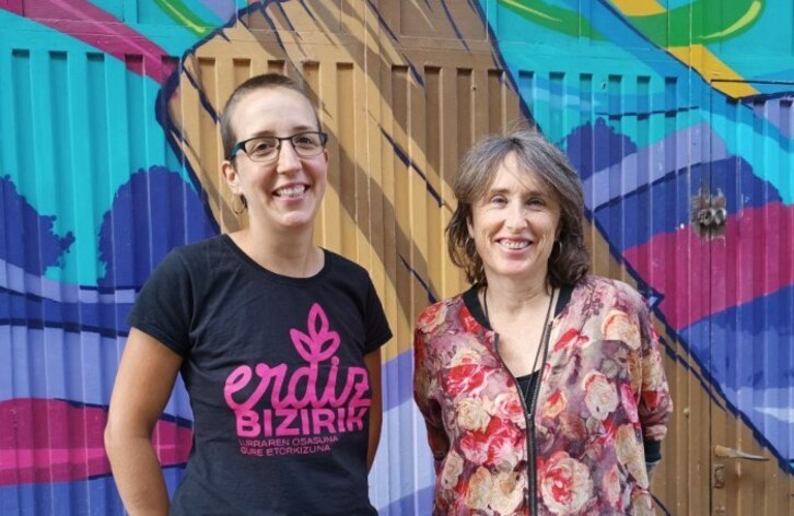 Marta Barba eta Miren Begiristain 