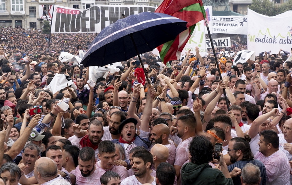 Gorka Ortiz de Urbina, en sus últimos metros como Celedón. 