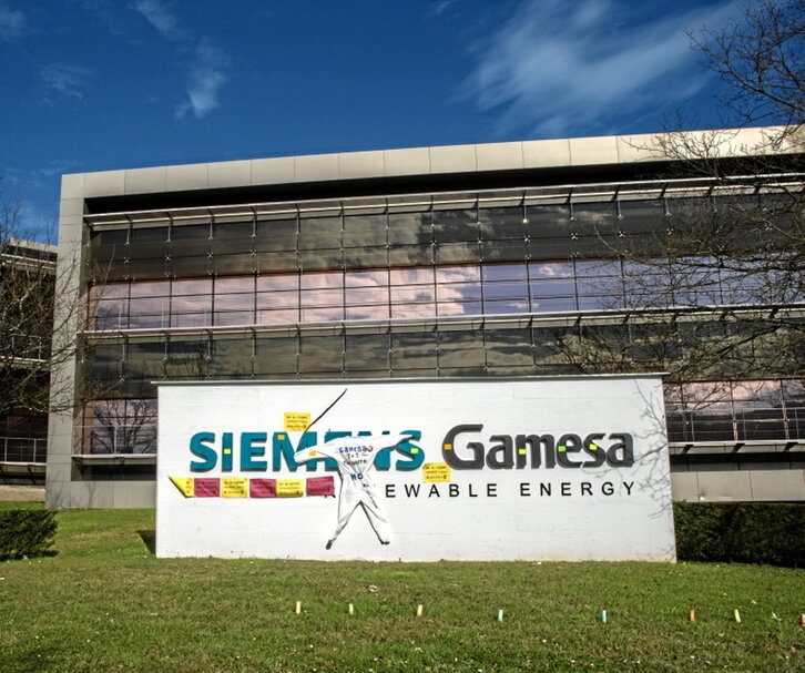 Movilización en la sede de Zamudio.