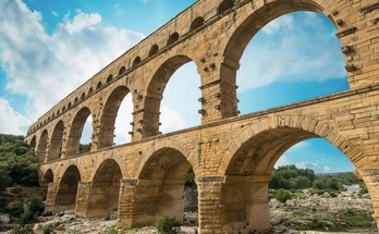 Acueducto romano de Gard 