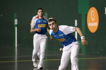 Jon Ander Peña izan da, ezbairik gabe, gaurko pilotaririk onena Gasteizen.