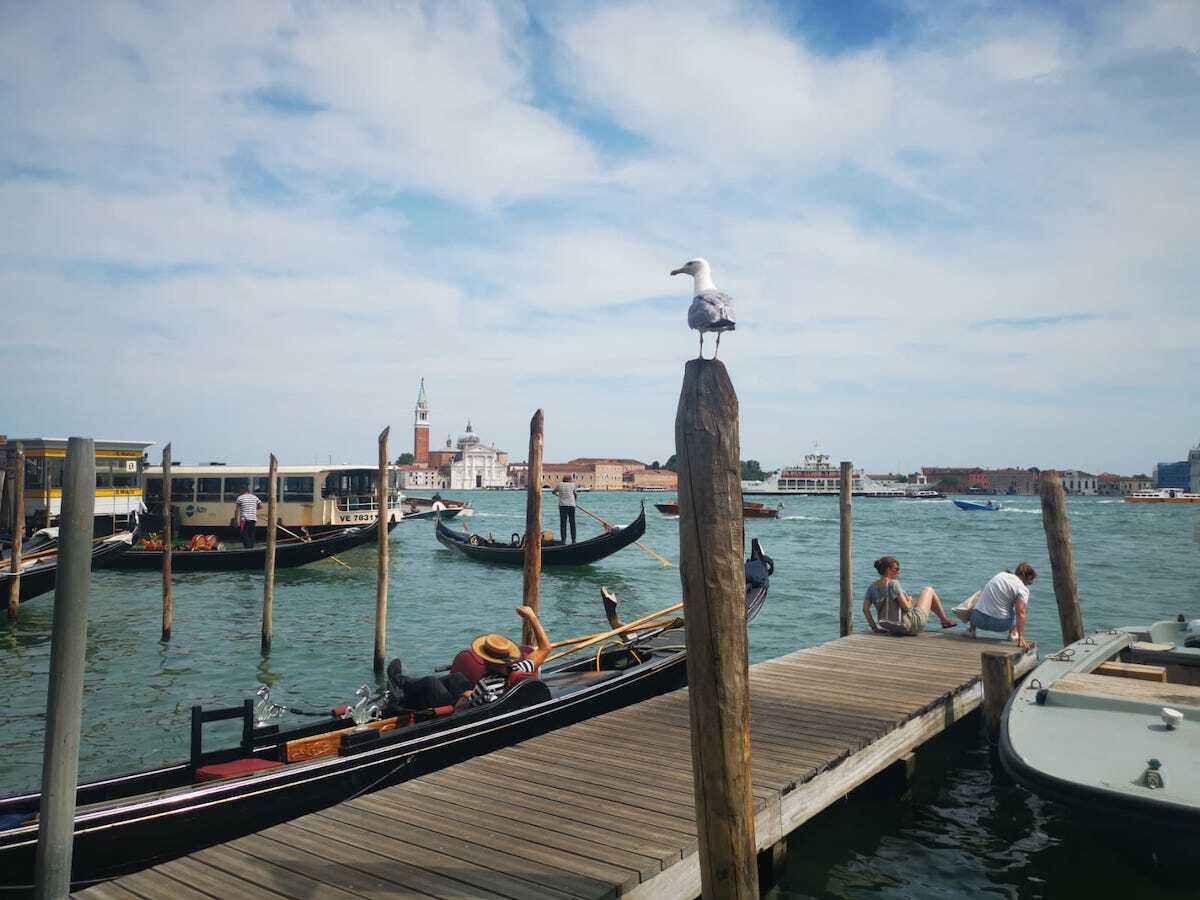 Un punto menos concurrido de la laguna. (Alessandro Ruta)