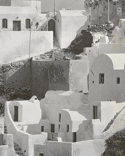 Forma organikoen eta geometrikoen arteko elkarreragina.