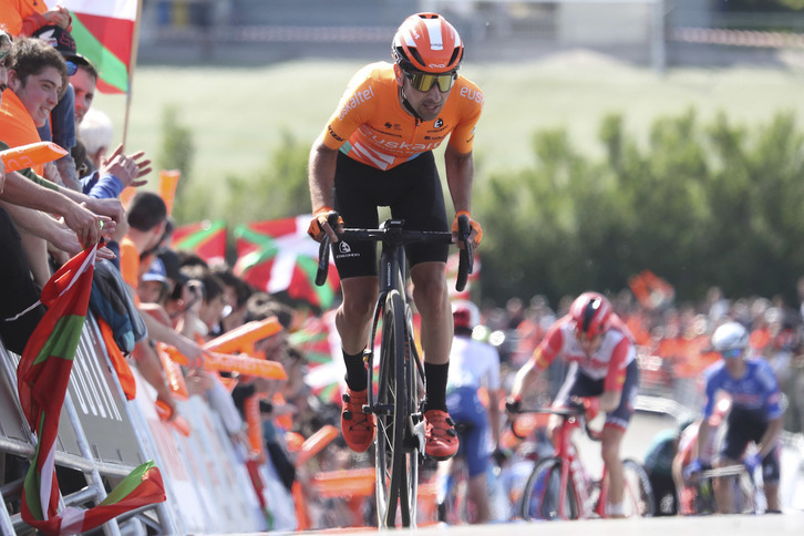 Mikel Bizkarra, Euskal Herriko Itzulian. 