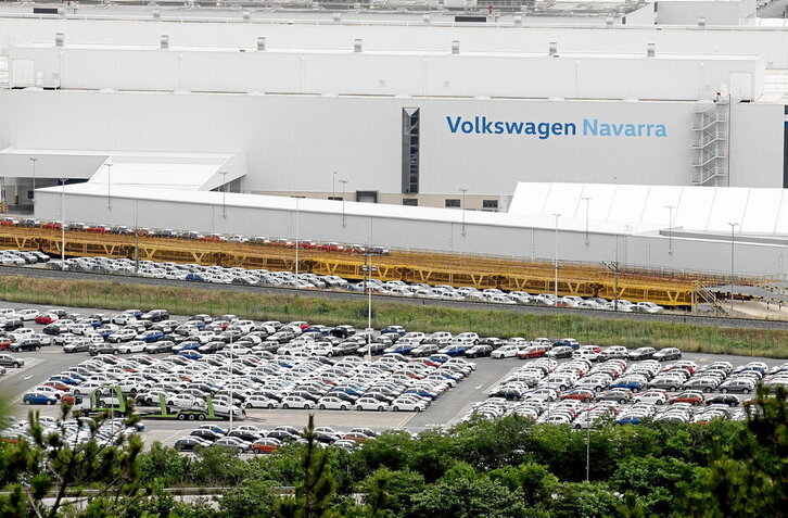 Planta de Volkswagen en Nafarroa.
