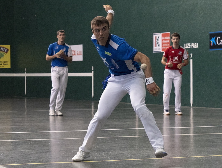 Peña II.a-Rezusta hobeak izan dira Los Arcoseko pilotalekuan.