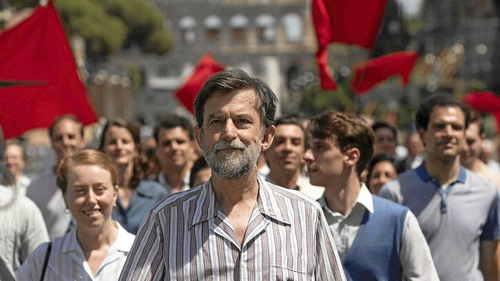 Nanni Moretti es un cineasta político crepuscular en la película «El sol del futuro».