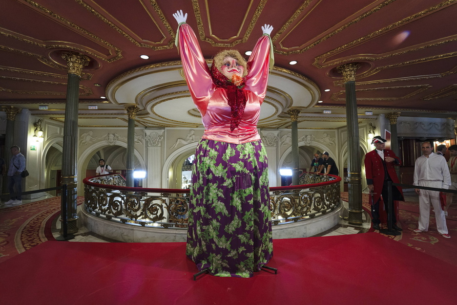 Marijaia, Bilboko Aste Nagusiko protagonistarik behinena.