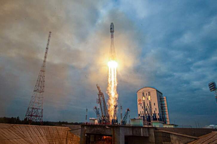 La Luna-25 partió el 11 de agosto de la base de Vostochni, en el Lejano Oriente ruso.