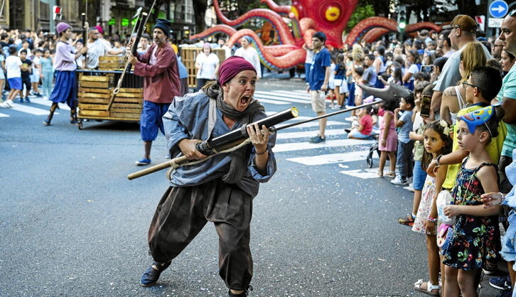 El desfile de la Ballena, un clásico que nunca defrauda.