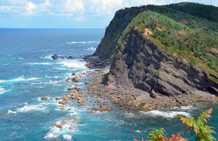 Armintzako flischa, irudian.