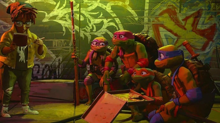 Imagen de ‘Teenage Mutant Ninja Turtles: Mutant Mayhem’.