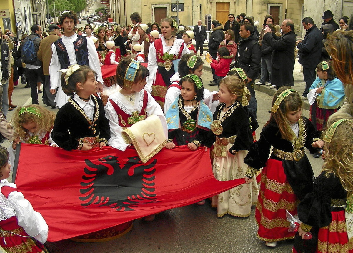 San Jorge egunaren ospakizuna Sizilian (NICOLA BARBATO)
