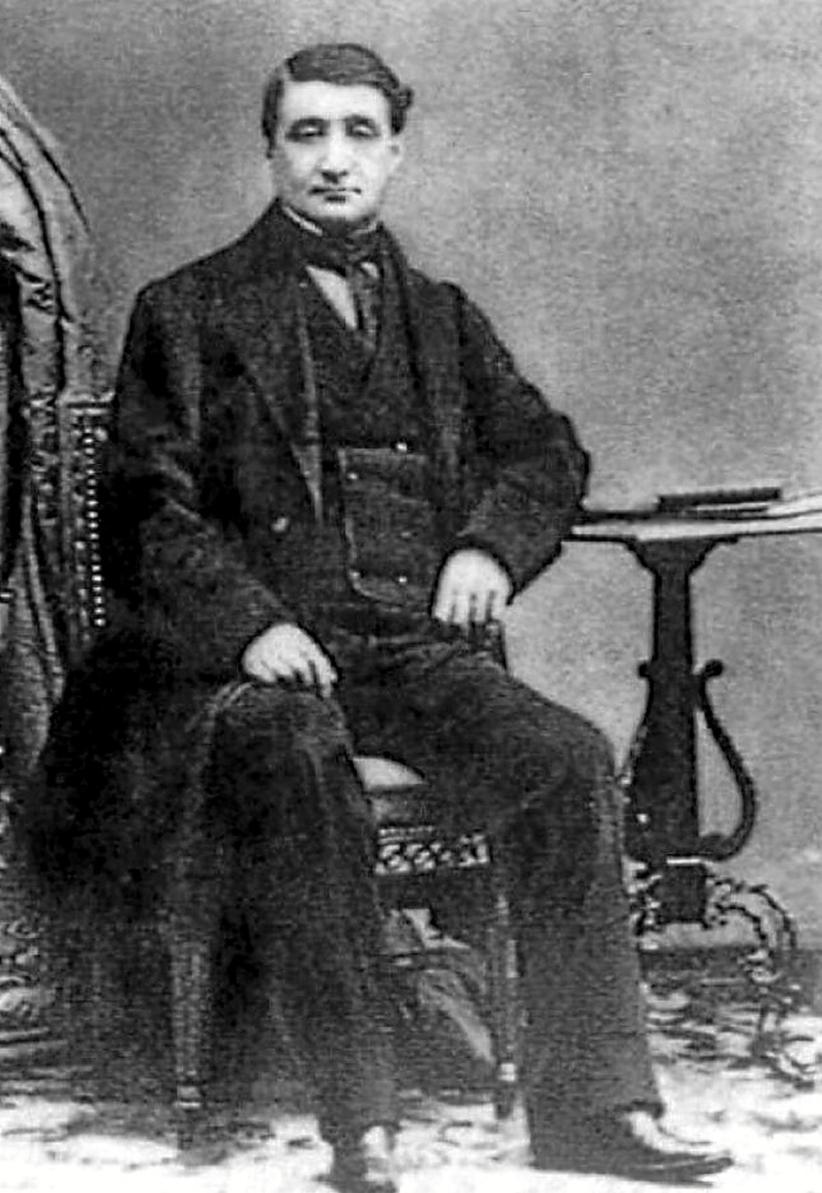 Bonaparte printzearen argazki urrietako bat (Rango VEUGER))