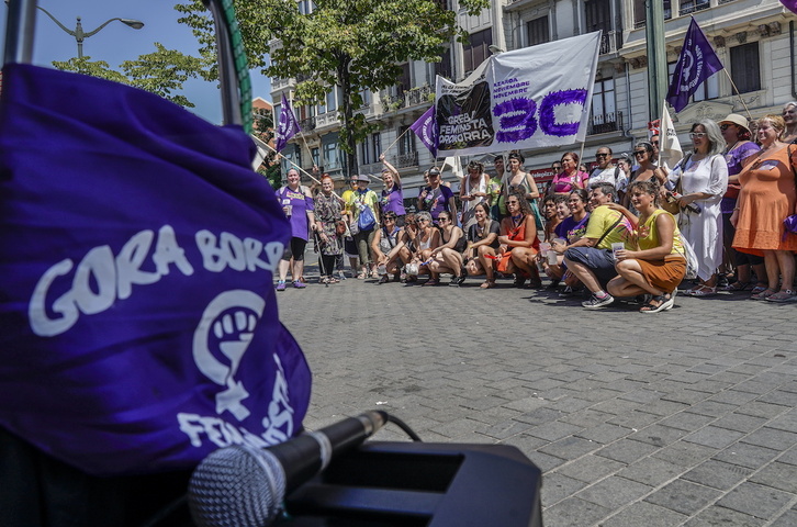 Kalejira feminista asteazkenean, Aste Nagusiaren baitan.