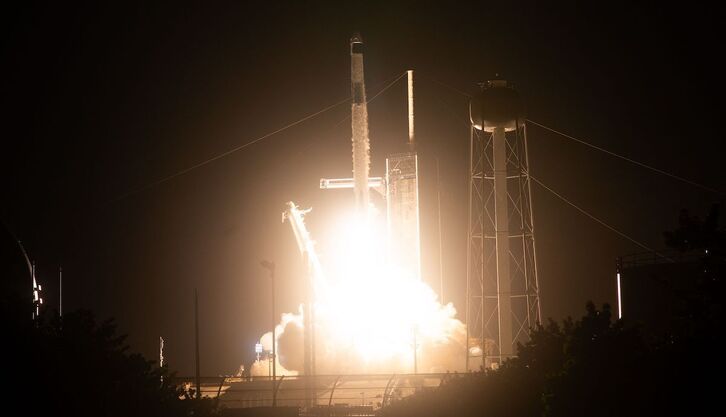 Lanzamiento de la misión Crew-7.