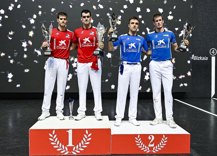 Joseba Ezkurdiak eta Jose Javier Zabaletak Bilbon irabazi dute udako euren lehen feria.