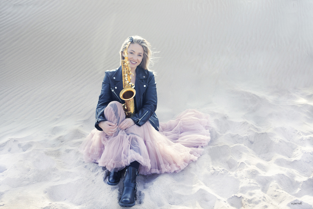 La saxofonista Xelo Giner.