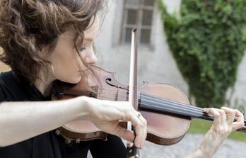 La violinista Hilary Hahn.