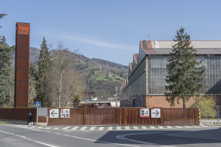 Instalaciones de CAF en Beasain. 