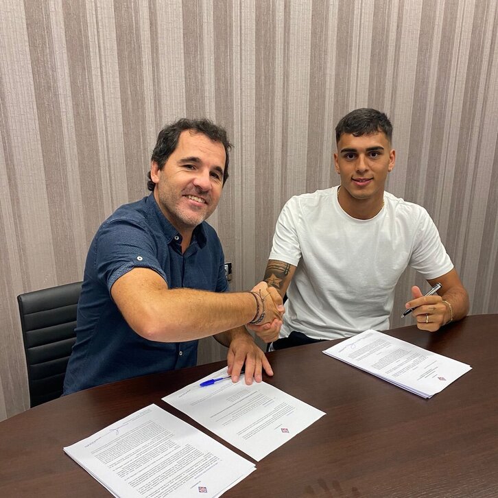 Cosimo Marco Da Graca jugará cedido en el Amorebieta.