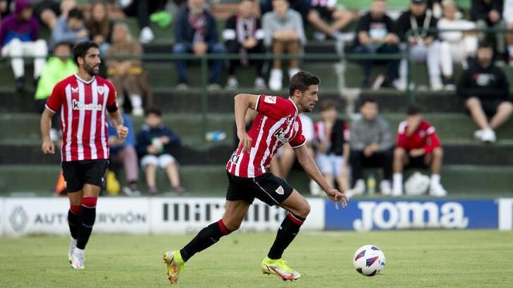 Javier Martón, en un partido de pretemporada.