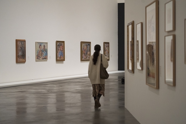 Oskar Kokoschkaren erakusketa, Guggenheimen.