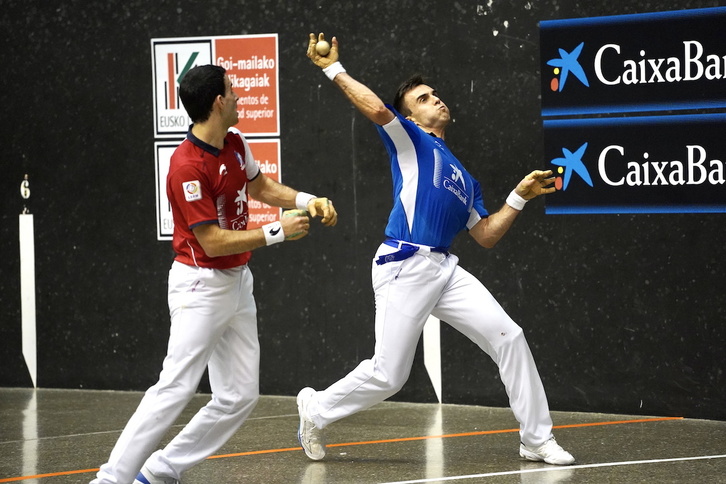 Jon Ander Peñak min egin du airez azken txanpan.