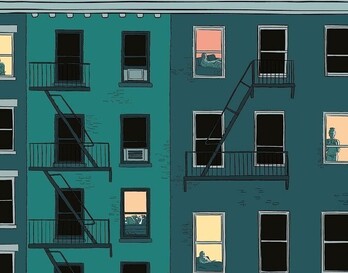 Viñeta de la novela gráfica 'Seek You: Sobre la soledad'.