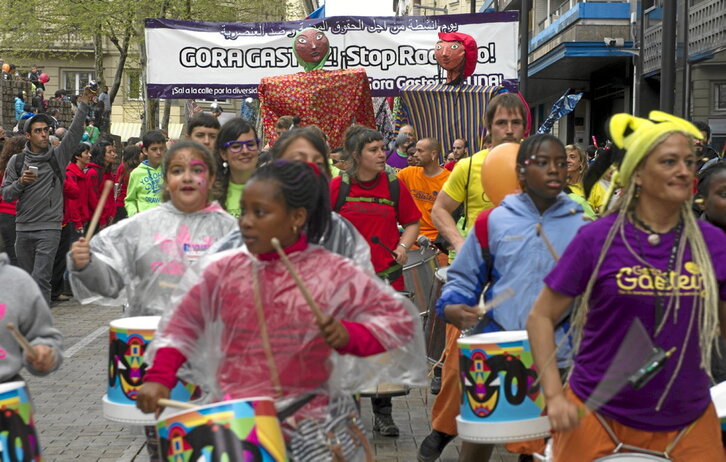 Gora Gasteiz, aniztasunaren aldeko eguna Arabako hiriburuan.