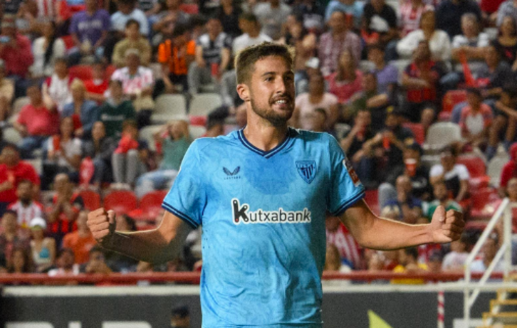 Martón ha sido el máximo goleador de la pretemporada rojiblanca.