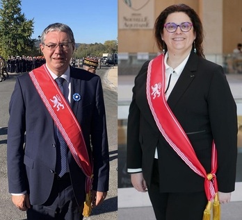 François Verrière et Frédérique Joint sont tous deux conseillers régionaux.