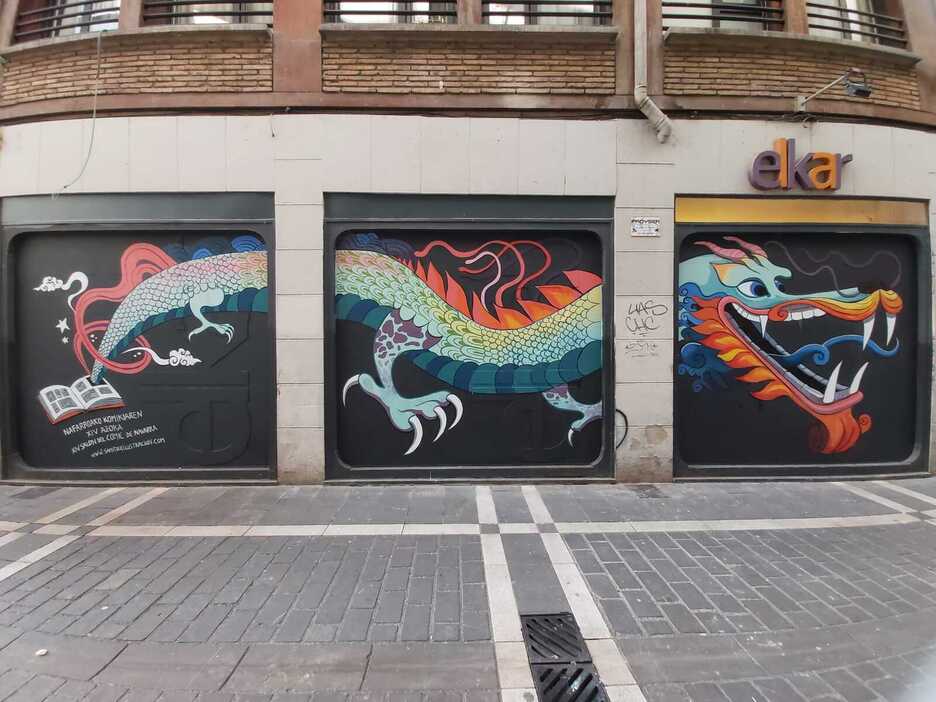 Proceso de creación del dragón de Indatxikia