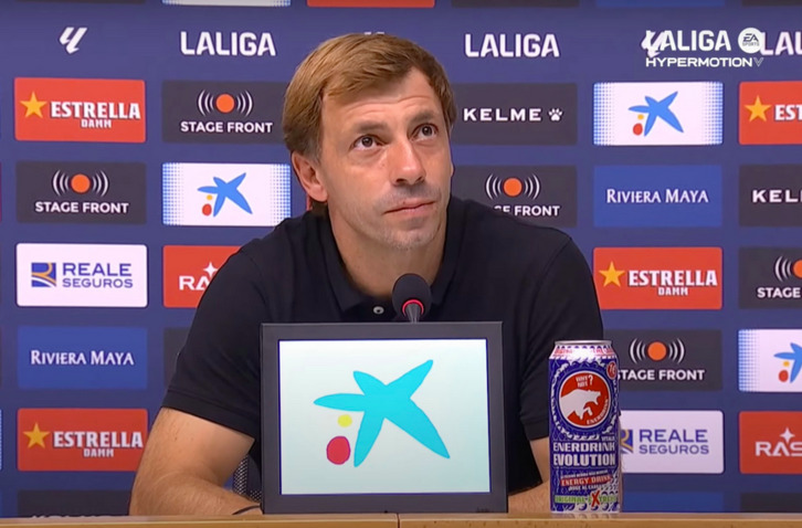 Haritz Mujika, entrenador del Amorebieta.