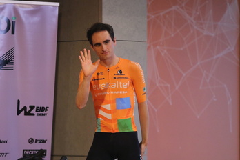 Xabier Isasa, corredor de Euskaltel Euskadi.