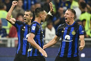 Mkhitaryan, Lautaro y Frattesi, tres de los grandes nombres propios de este Inter.