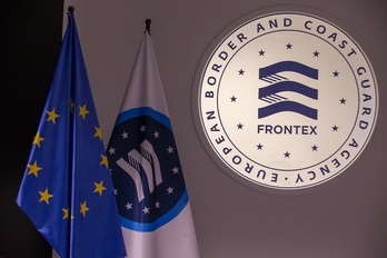 Escudo de Frontex.
