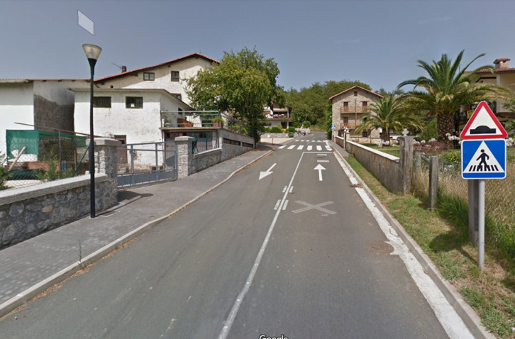 El fatal percance se ha producido en el barrio Goiburu de Aduna.