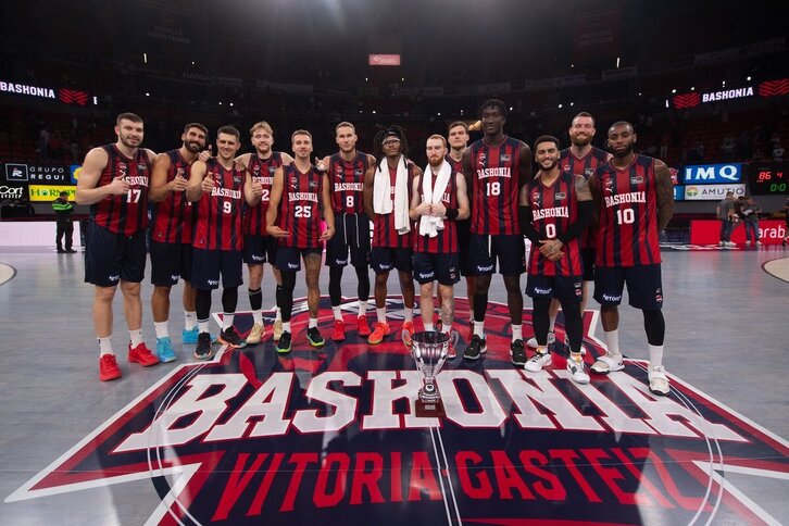Baskonia ha sufrido para hacerse con el Trofeo Araba.
