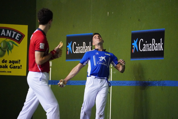 Imaz ha terminado el partido con siete tantos realizados.