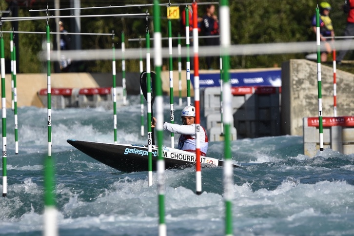Maialen Chourraut ez da finalera sailkatu, baina helburu nagusia bete du Pariserako txartela eskuratuz.