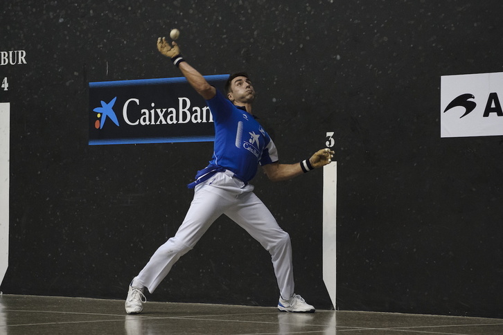 Peio Etxeberriak sasoiko dagoela erakutsi du beste behin ere.