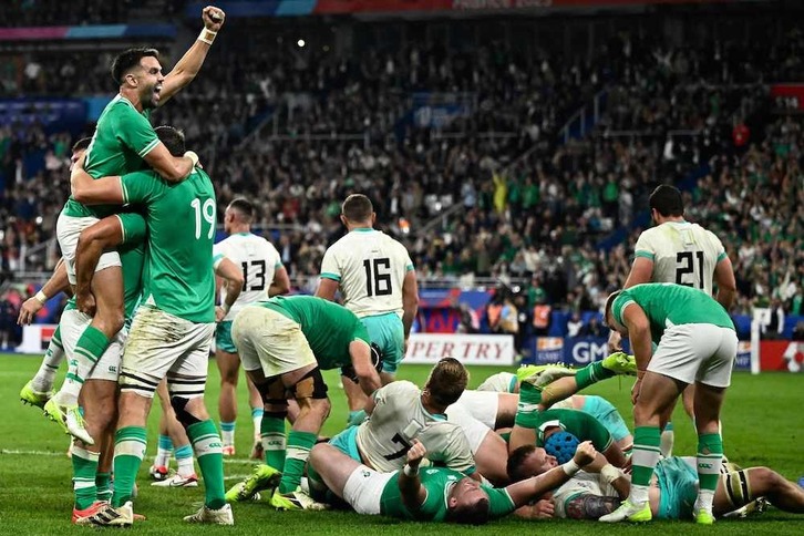 Irlanda se impuso a Sudáfrica en la final anticipada.