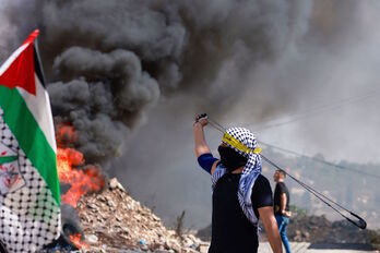 La tensión sigue muy alta en Cisjordania, donde ya han muerto a por fuego israelí 200 palestinos en lo que va de año.