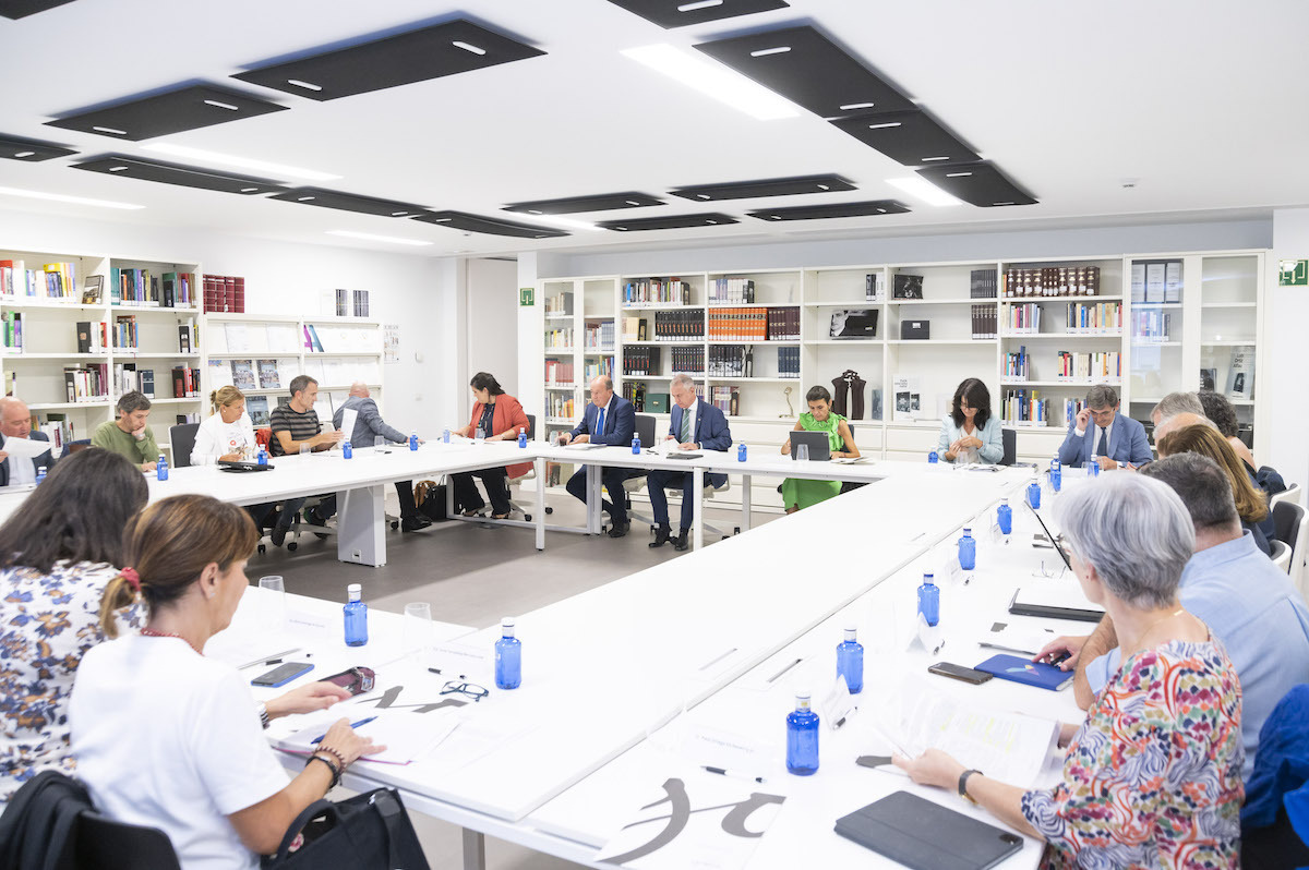 Reunión del Consejo de Dirección del Instituto de la Memoria Gogora. (Irekia)