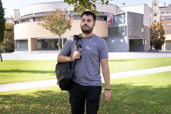 Ander Loyola, concejal de EH Bildu en Zizur Nagusia.