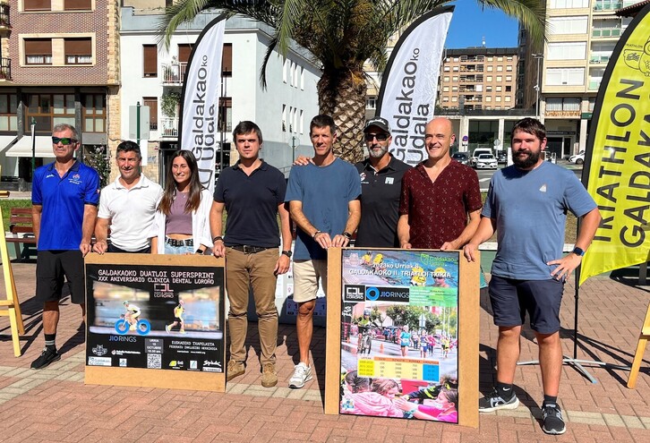 Galdakaoko I. Duatloi Supersprint inklusiboaren aurkezpena.