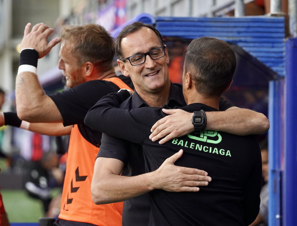 Etxeberria Amorebietaren entrenatzailea izandakoa da. (Marisol RAMIREZ / FOKU)