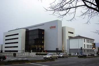 Edificio del CIMA en Iruñea. 